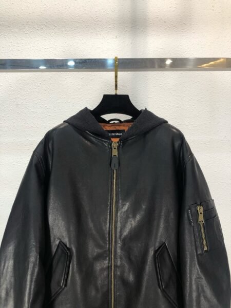 BALENCIAGA GIACCA VERA PELLE - Image 6