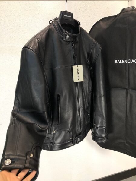 BALENCIAGA GIACCA VERA PELLE - Image 5