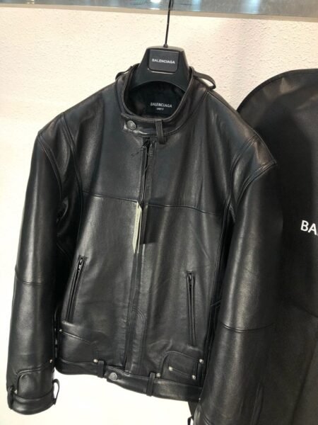 BALENCIAGA GIACCA VERA PELLE - Image 2