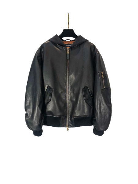 BALENCIAGA GIACCA VERA PELLE