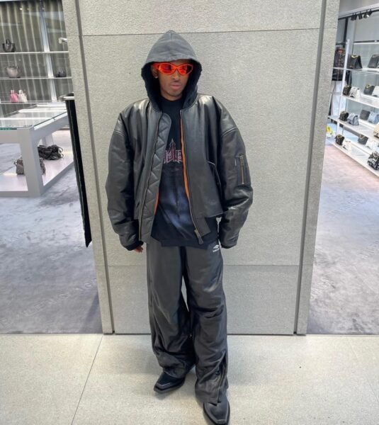 BALENCIAGA GIACCA VERA PELLE - Image 2