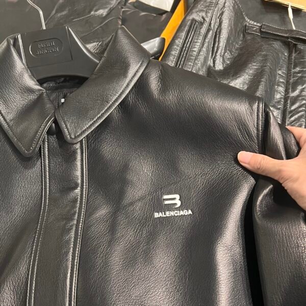 BALENCIAGA GIACCA VERA PELLE - Image 3