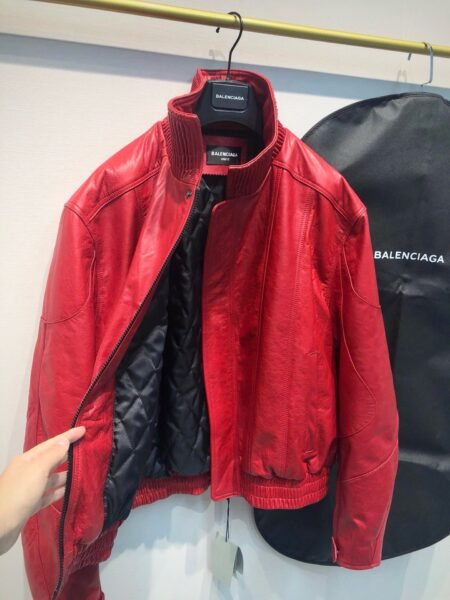 BALENCIAGA GIACCA VERA PELLE - Image 4