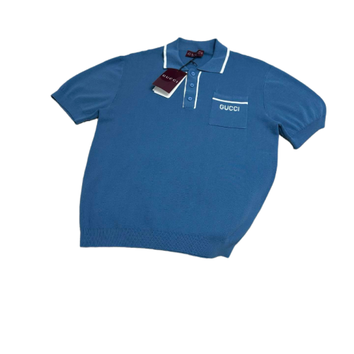 GUCCI POLO CELESTE