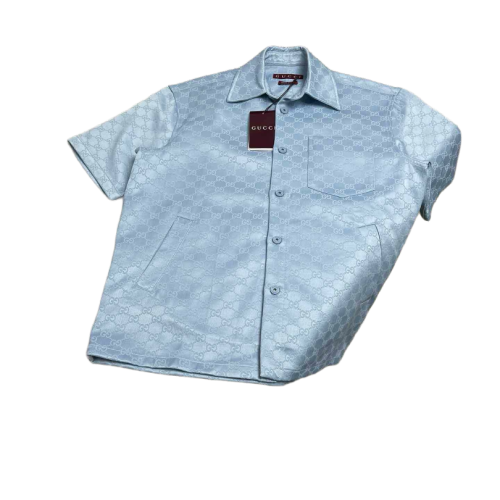 GUCCI CAMICIA CELESTE