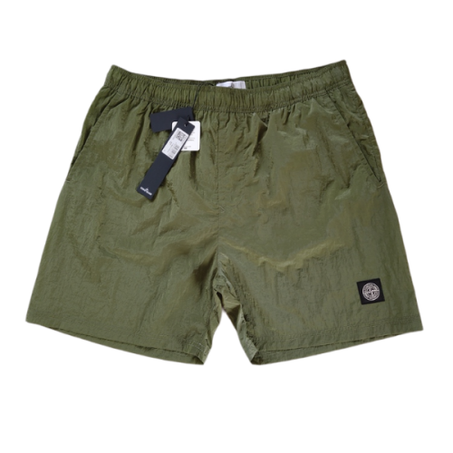 STONE ISLAND COSTUME DA BAGNO B0943 NYLON METAL VERDE