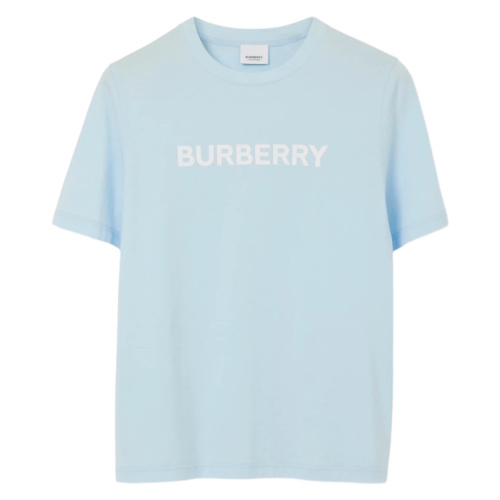BURBERRY T SHIRT CELESTE DA DONNA