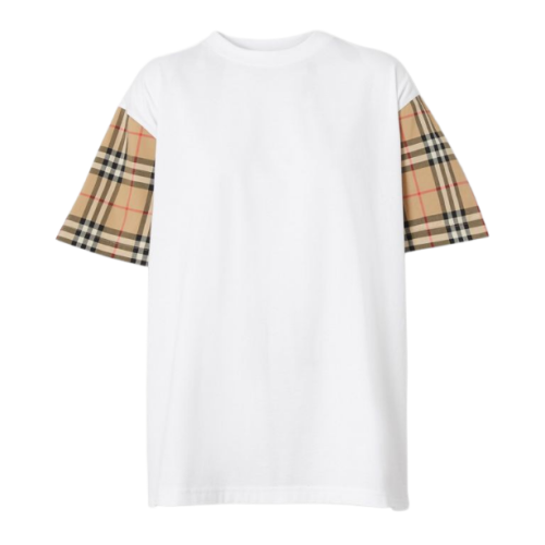 BURBERRY T SHIRT BIANCA