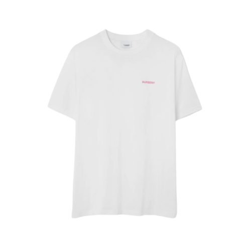 BURBERRY T SHIRT BIANCA