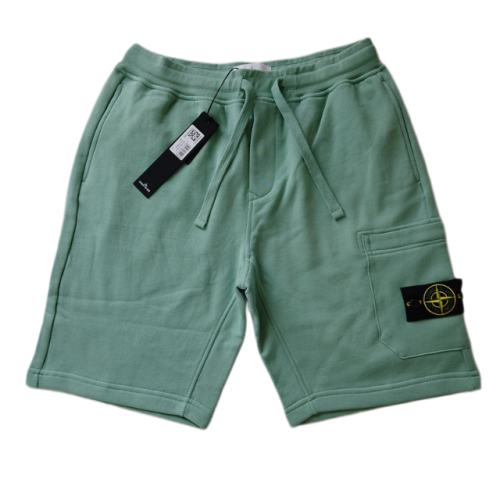 STONE ISLAND PANTALONCINO 64651 SWEAT ACQUAMARINA