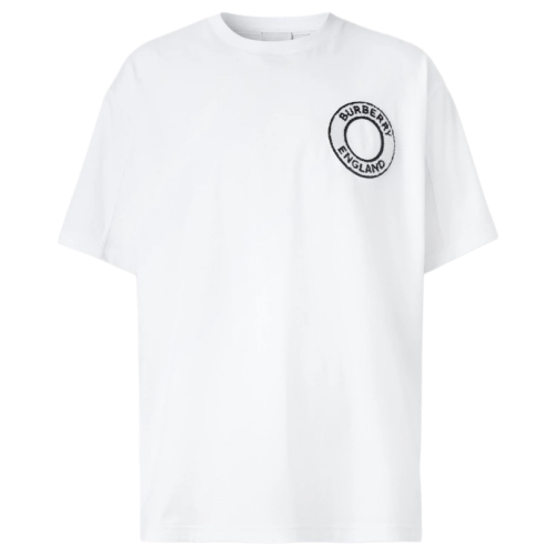 BURBERRY T SHIRT BIANCA