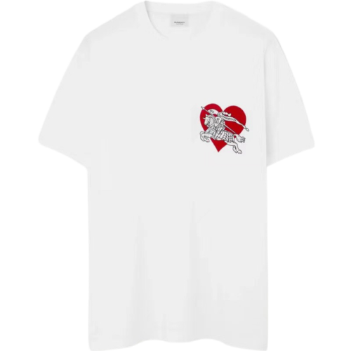 BURBERRY T SHIRT BIANCA