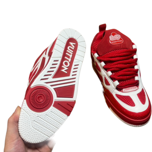 LV SKATE ROSSE E BIANCHE