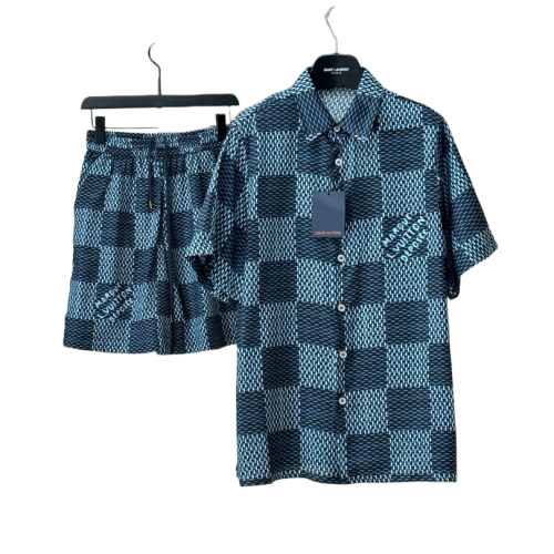 LOUIS VUITTON CAMICIA BLU