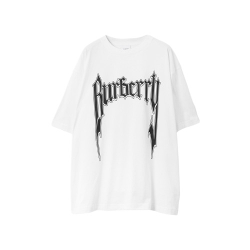 BURBERRY T SHIRT BIANCA