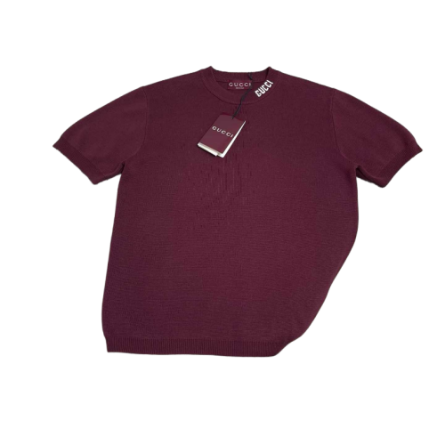 GUCCI T SHIRT BORDEAUX