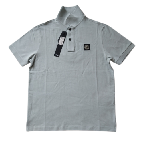 STONE ISLAND POLO 2SC17 GRIGIO CHIARO