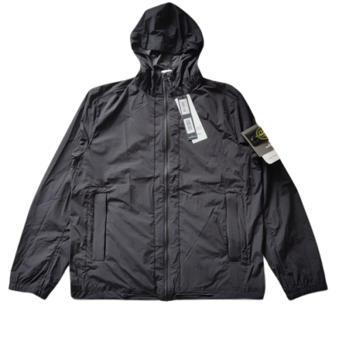 STONE ISLAND GIUBBINO 43831 SKIN TOUCH PACKABLE NERO