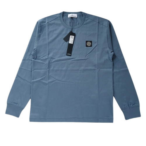STONE ISLAND LONG SLEEVE 22713 BLU CHIARO