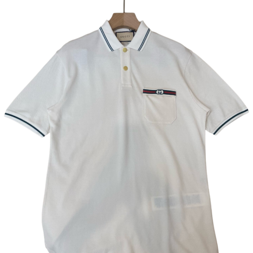 GUCCI POLO BIANCA