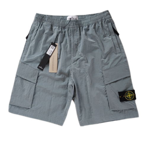 STONE ISLAND PANTALONCINO L0219 NYLON METAL SKY COLOR