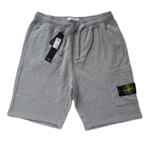 STONE ISLAND PANTALONCINO 64651 SWEAT GRIGIO