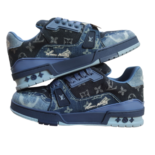 LV TRAINERS DENIM