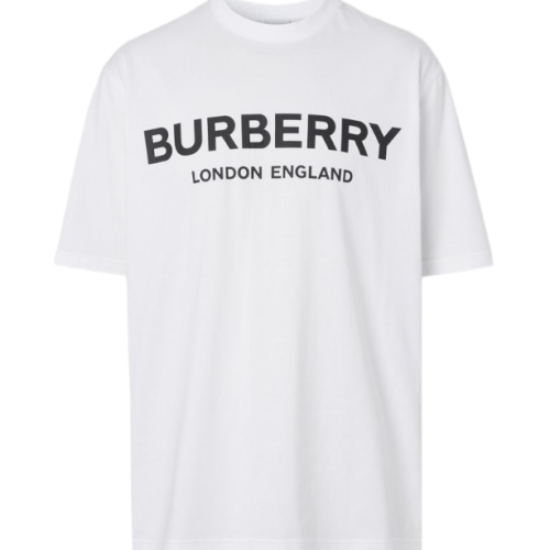 BURBERRY T SHIRT BIANCA