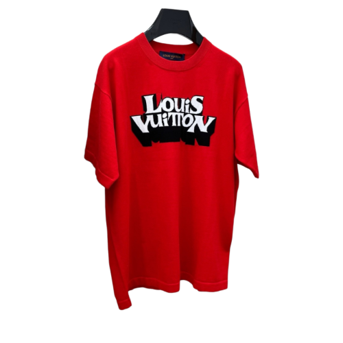 LOUIS VUITTON T SHIRT ROSSO