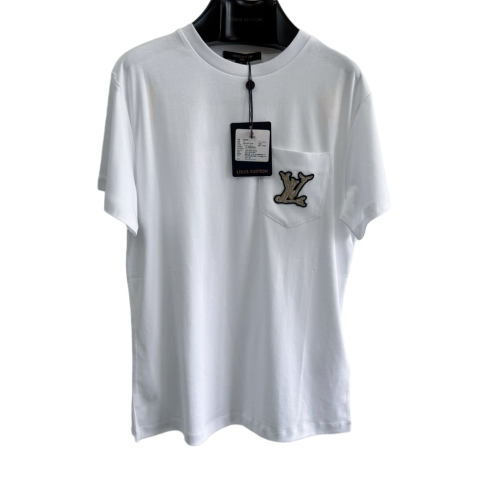 LOUIS VUITTON T SHIRT BIANCA DA DONNA