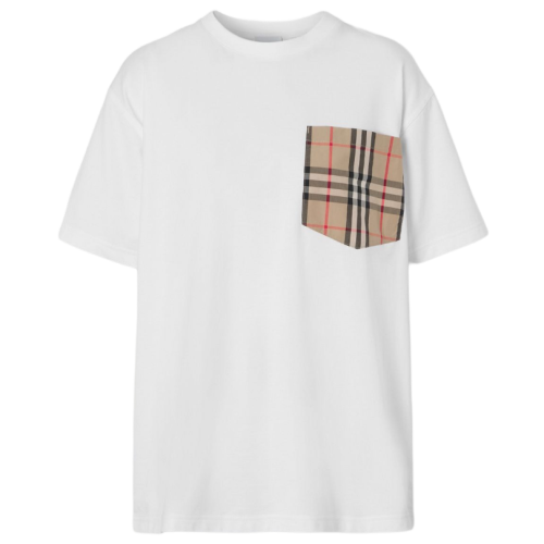 BURBERRY T SHIRT BIANCA