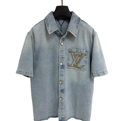 LOUIS VUITTON CAMICIA COLOR JEANS