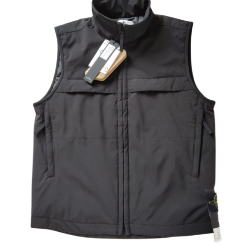 STONE ISLAND SMANICATO G0327 SOFT SHELL PADDED NERO