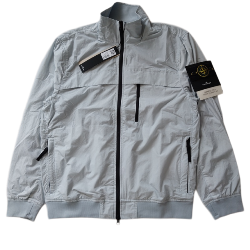 STONE ISLAND GIUBBINO 41022 CRINKLE ANTIVENTO/ANTI PIOGGIA GRIGIO