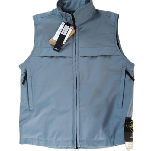 STONE ISLAND SMANICATO G0327 SOFT SHELL PADDED CELESTE