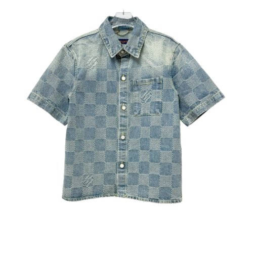 LOUIS VUITTON CAMICIA JEANS CHIARO