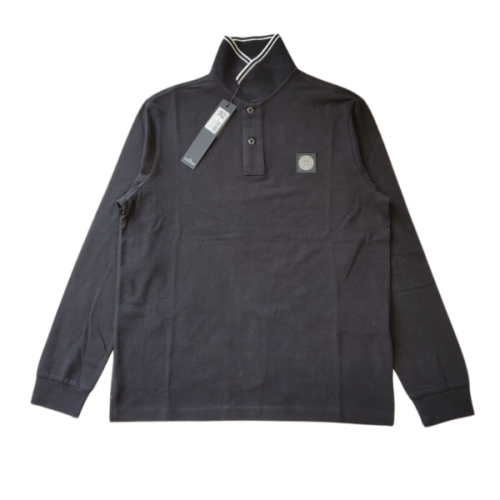 STONE ISLAND LONG SLEEVE POLO 2SL18 NERO