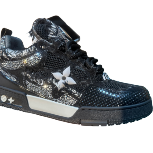 LV SKATE NERE SWAROVSKI