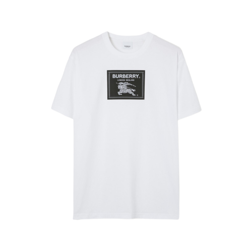 BURBERRY T SHIRT BIANCA