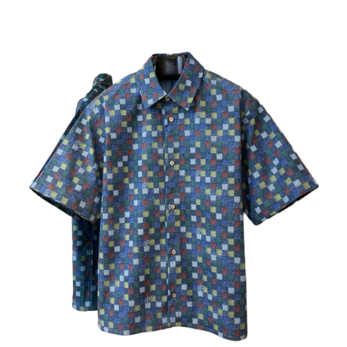 LOUIS VUITTON CAMICIA BLU